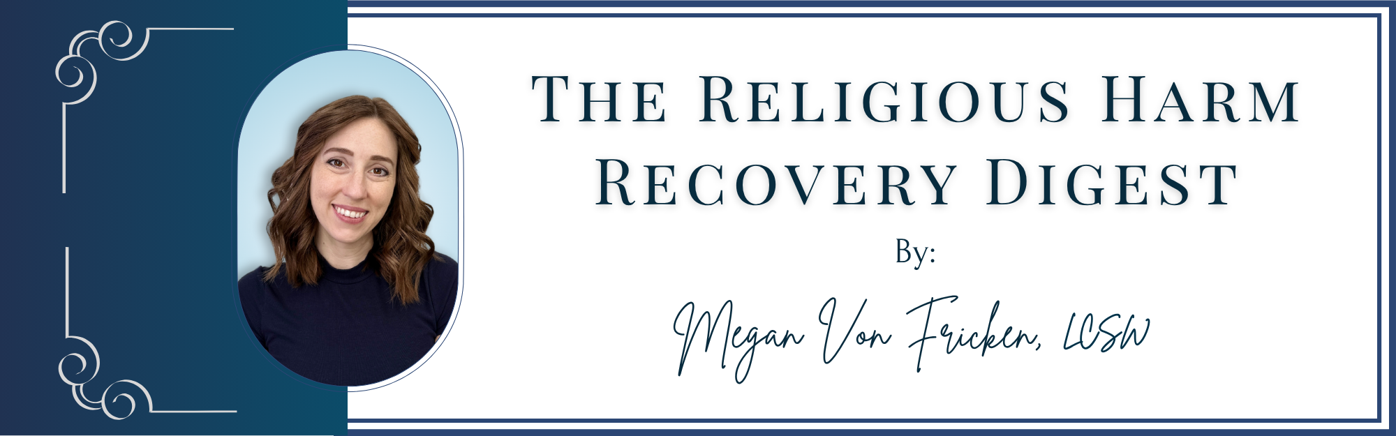 The Religious Harm Recovery Digest Email Header